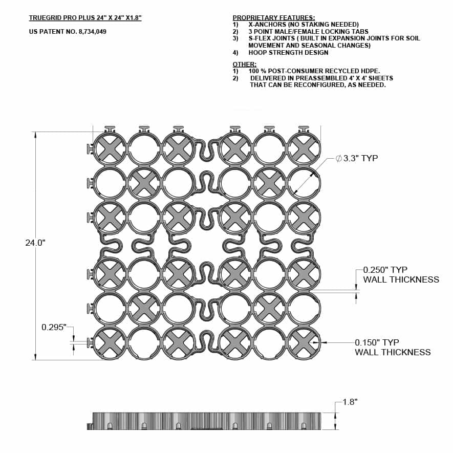 TrueGrid PRO PLUS® Permeable Pavers - Image 3